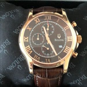 Bulova chronograph watch